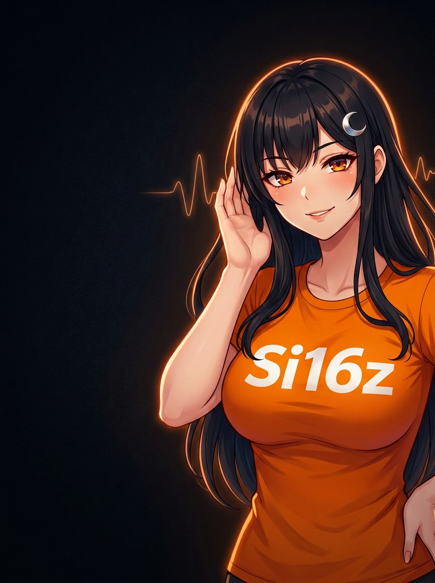 Si16z leaning in mid-conversation